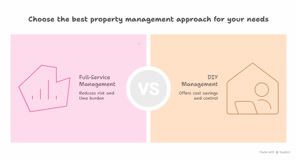 Full Service Property Management vs . DIY Cost Risk and Time — What s Worth It visual selection